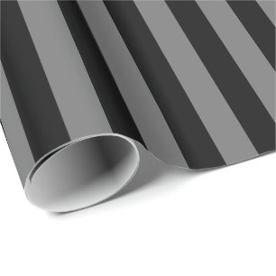 Papier Cadeau Gris/Gris noir