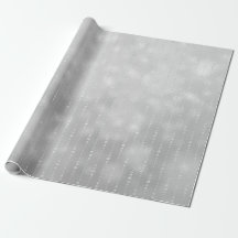 Gris Silver Stripes Drop Verre brillant