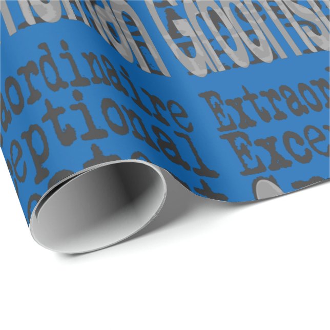 Papier Cadeau Groomsman Extraordinaire (Coin rond)