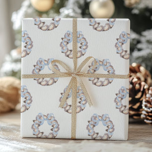 Papier Cadeau Grotte de l'huître côtière de Preppal Noël