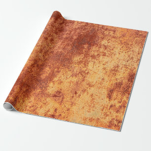 Papier Cadeau Grunge rouillé texture métallique, rouille et fini
