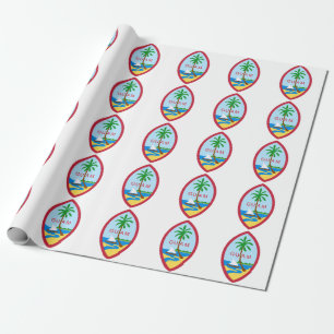 Papier Cadeau Guam Seal