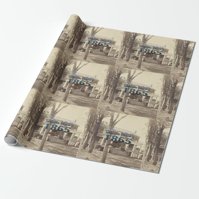 Papier Cadeau Guerre civile 1865 d'ABH (Déroulé)