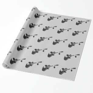 Papier Cadeau Guitare -