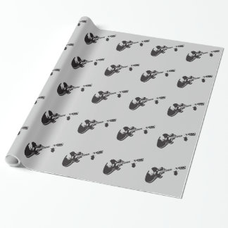 Papier Cadeau Guitare -
