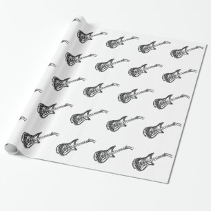 Papier Cadeau Guitare électrique