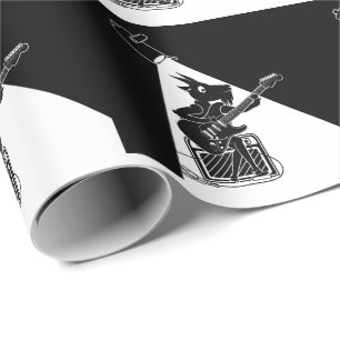 Papier Cadeau Guitariste des chèvres