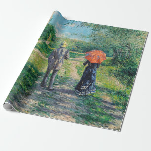 Papier Cadeau Gustave Caillebotte - Le Chemin montant