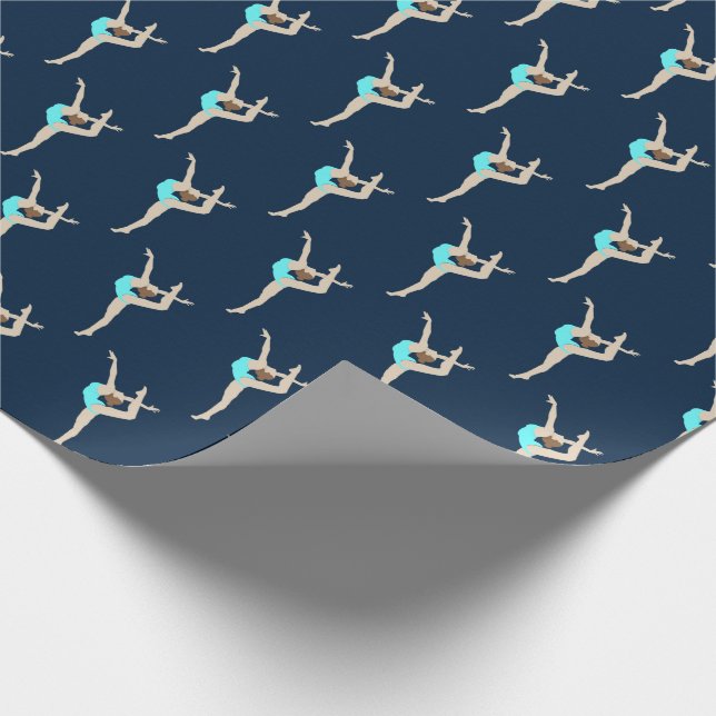 Papier Cadeau Gymnaste féminine (Coin)