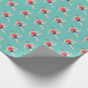 Papier Cadeau Gymnaste masculin
