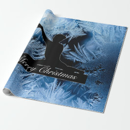 Papier Cadeau Gymnastique "Joyeux Noël" Papier à enveloppement c