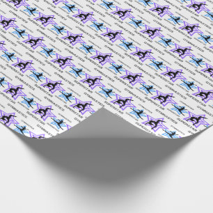 Papier Cadeau Gymnastique Superstar Wrapper Papier