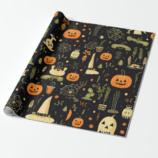Papier Cadeau Halloween