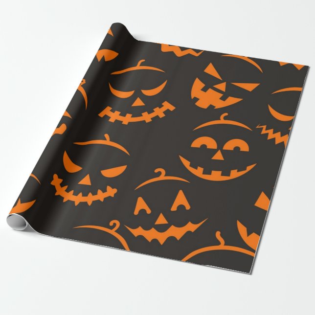 Papier Cadeau Halloween (Déroulé)
