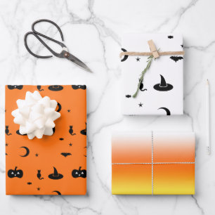 Papier cadeau Halloween