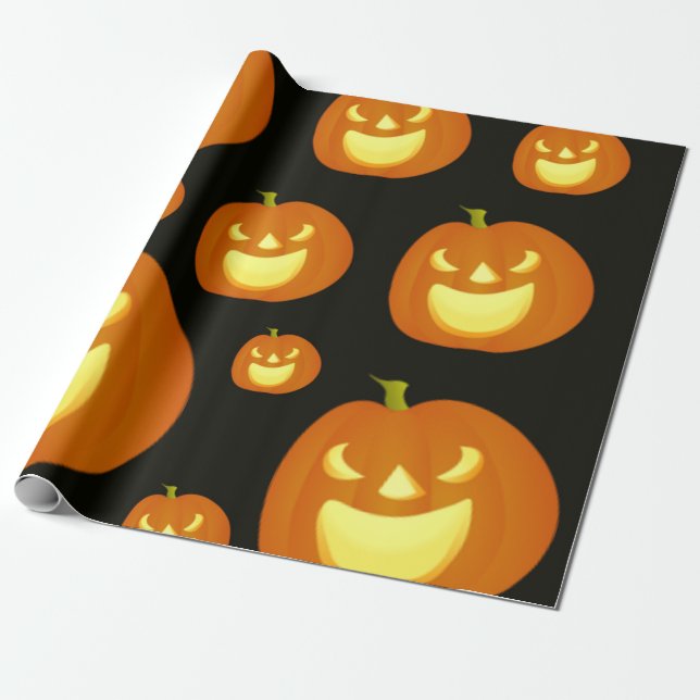 Papier Cadeau Halloween (Déroulé)