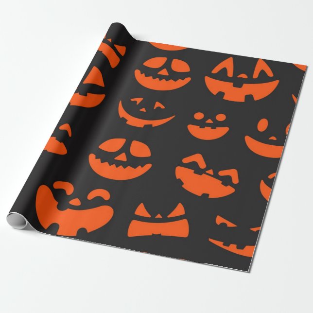Papier Cadeau Halloween (Déroulé)