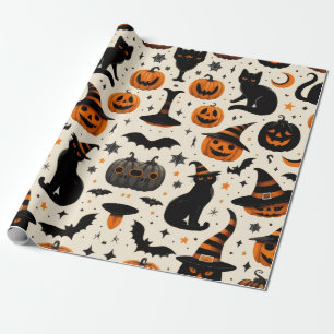 PAPIER CADEAU HALLOWEEN