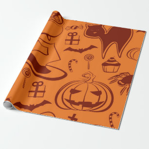 Papier Cadeau Halloween