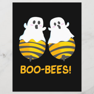 Papier Cadeau Halloween Boo Bees