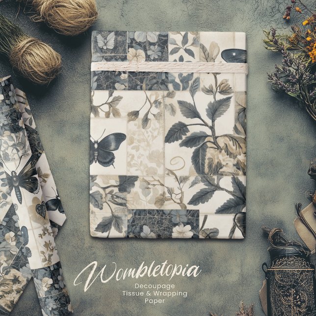 Papier Cadeau Halloween gothique vintage (Créateur téléchargé)