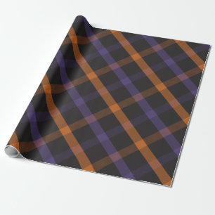 Papier Cadeau Halloween Madras Plaid
