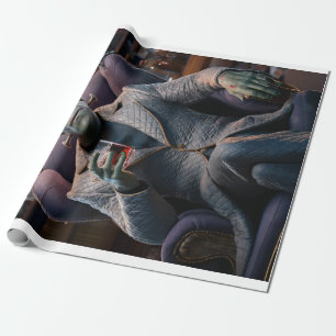 Papier Cadeau Halloween Profile Pic, Frankenstein Monster