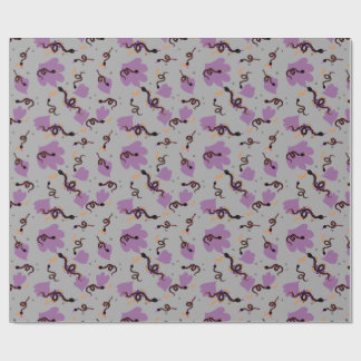 Papier Cadeau Halloween snakes_gray