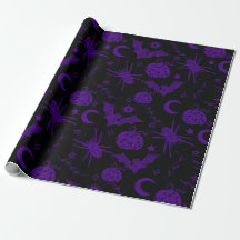 Halloween violet magique