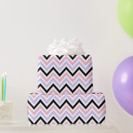 Papier Cadeau Halloween Zigzag – Motif saisonnier audacieux