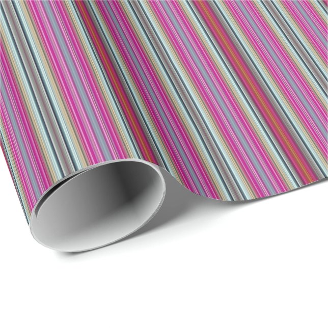 Papier Cadeau HAMbyWG - Enveloppe cadeau - Bande de puces de Noë (Coin rond)