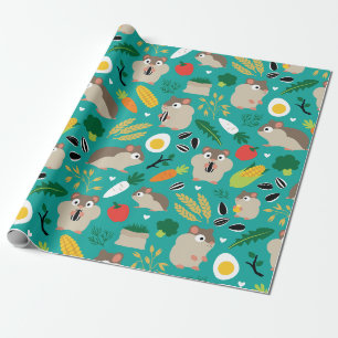 Papier Cadeau Hamsters Et Leurs Traitements