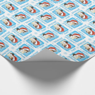 Papier Cadeau Happy Howlidays Russell Terrier