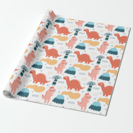 Papier Cadeau Happy Little Dino's