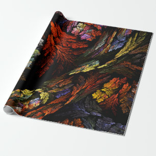 Papier Cadeau Harmonie des couleurs Art Abstrait