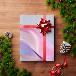 Papier Cadeau Harmonie fluide en mouvement
