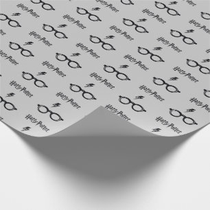 Papier Cadeau Harry Potter   Éclair de voiture et lunettes