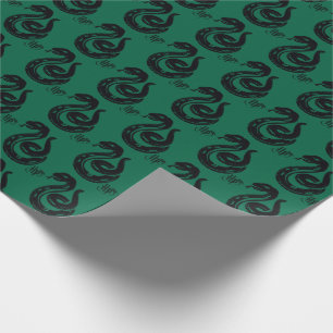 Papier Cadeau Harry Potter   Slytherin Snake Icon