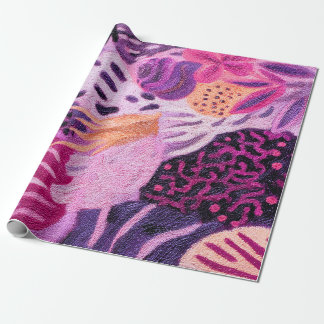Papier Cadeau HATHOR Luxury Floral Wrapping Paper