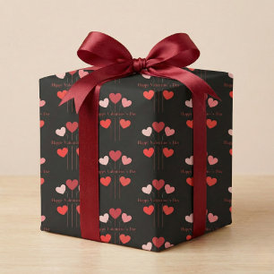 Papier Cadeau Heart Valentine