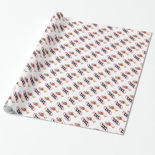 Papier Cadeau Hélicoptère d'atterrissage