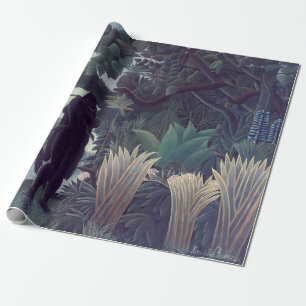 Papier Cadeau Henri Rousseau - La Charmeuse de serpents