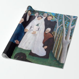 Papier Cadeau Henri Rousseau - La fête de mariage
