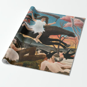 Papier Cadeau Henri Rousseau - La guerre