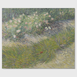 Papier Cadeau Herbes et papillons Vincent Van Gogh
