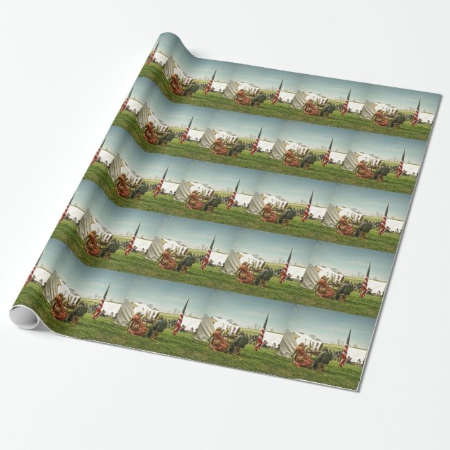 Papier Cadeau Heure du déjeuner (Déroulé)
