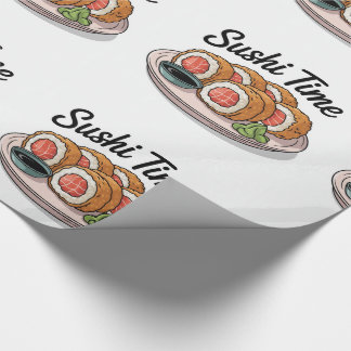 Papier Cadeau Heure du Sushi