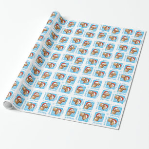 Papier Cadeau Heureux Howliday Chessie