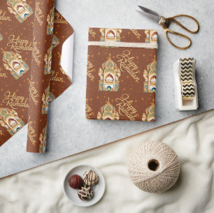 Papier Cadeau heureux Ramadan