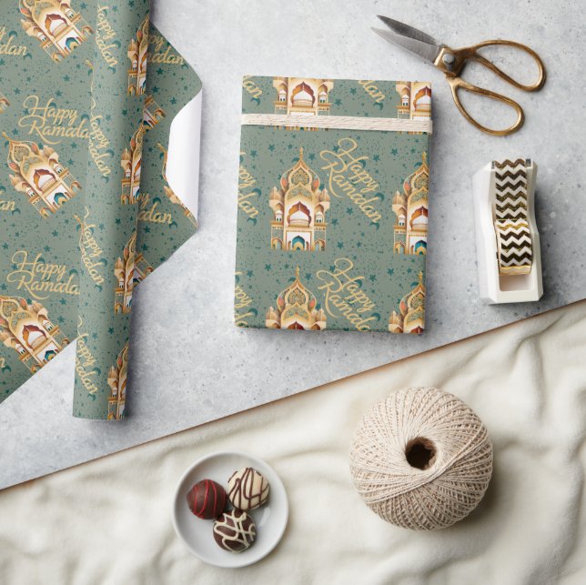 Papier Cadeau heureux Ramadan (Artisanat)